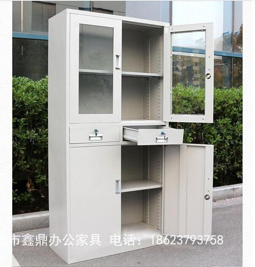 批发宽上玻下铁移门柜 经济耐用型钢制文件柜工厂定做指南